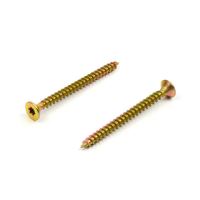 Krokad träskruv FZ TORX 5,0 x 60 ZZ med försänkt huvud / förpackning 500 st