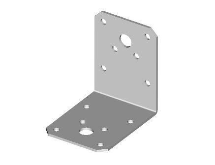 05-21 Vinkel utan prägling 55x70x70 ZB / förpackning 1 st