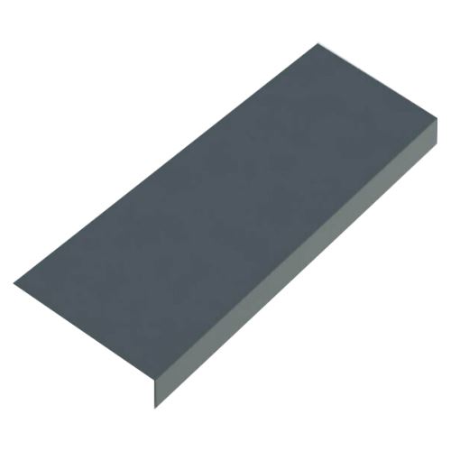 Underlag för droppkant RS 167, Lackerad galvaniserad, Antracit RAL 7016